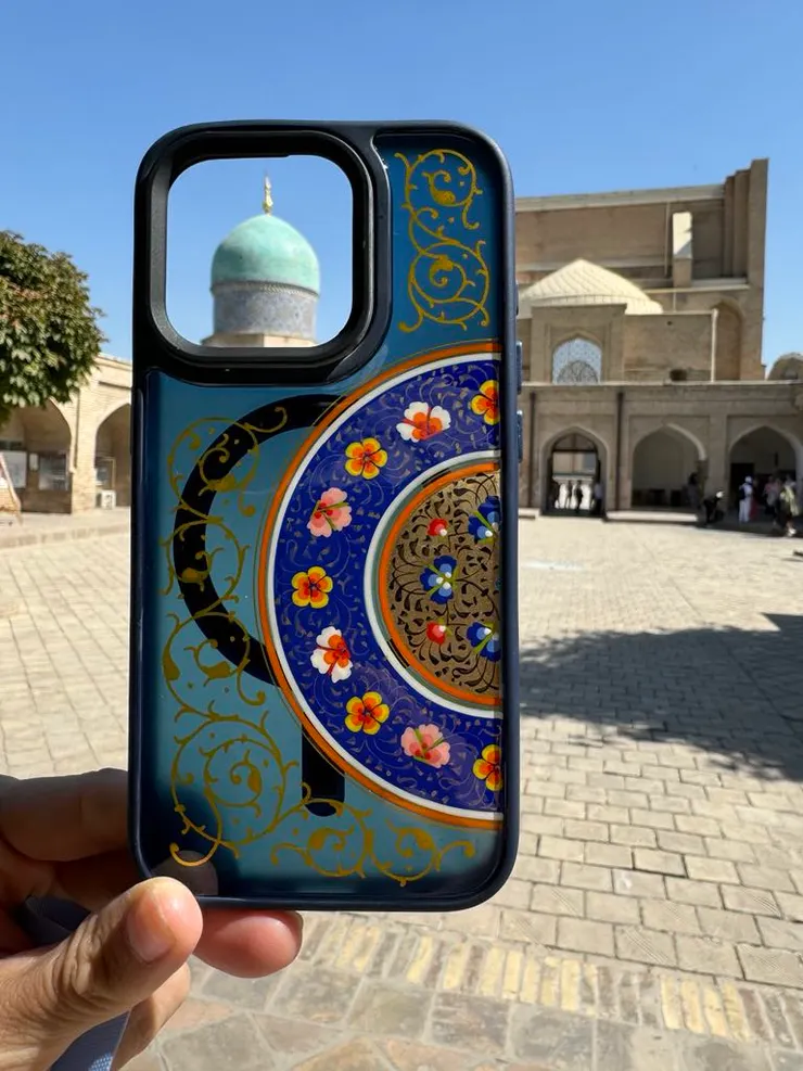 這趟中亞行最得意的戰利品-手繪手機殼