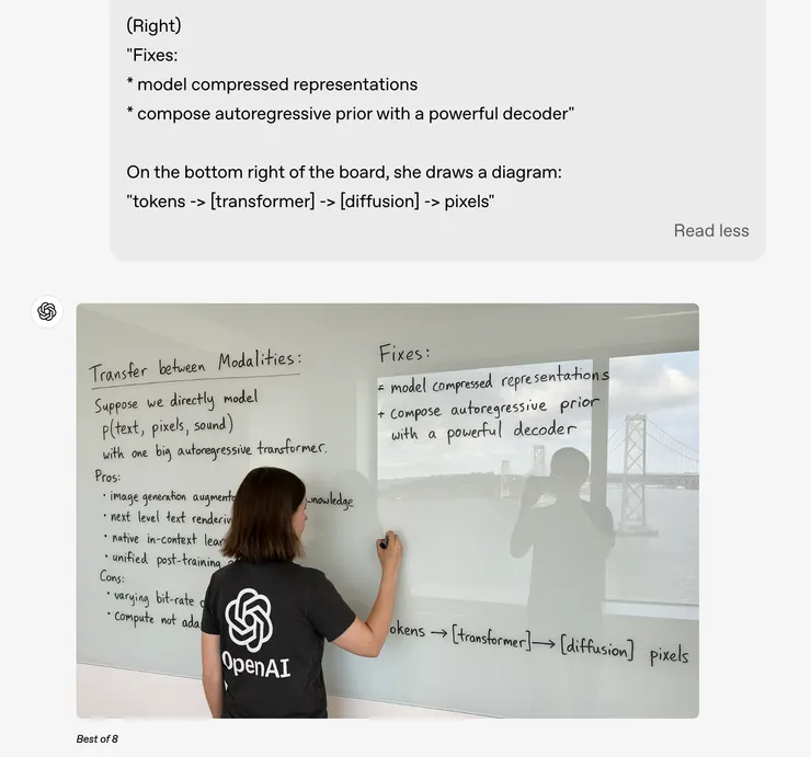 下方生成的圖片，文字內容完全相符