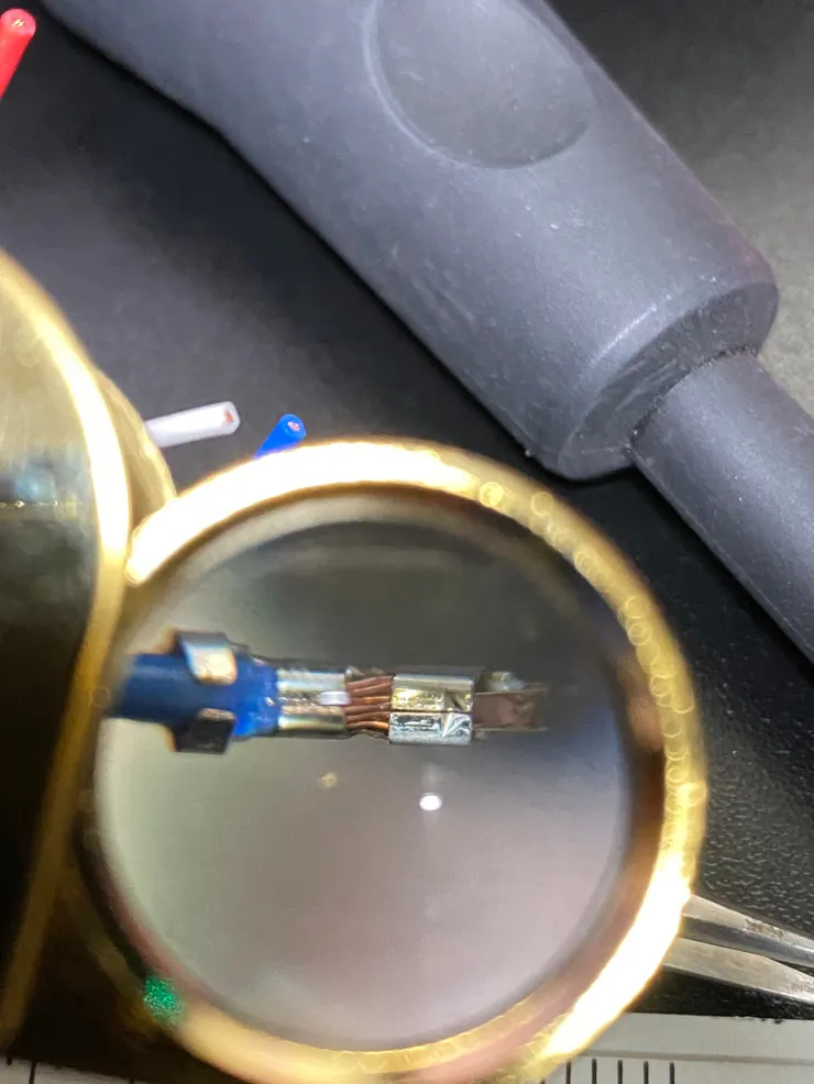 放大看看有沒有完整包覆