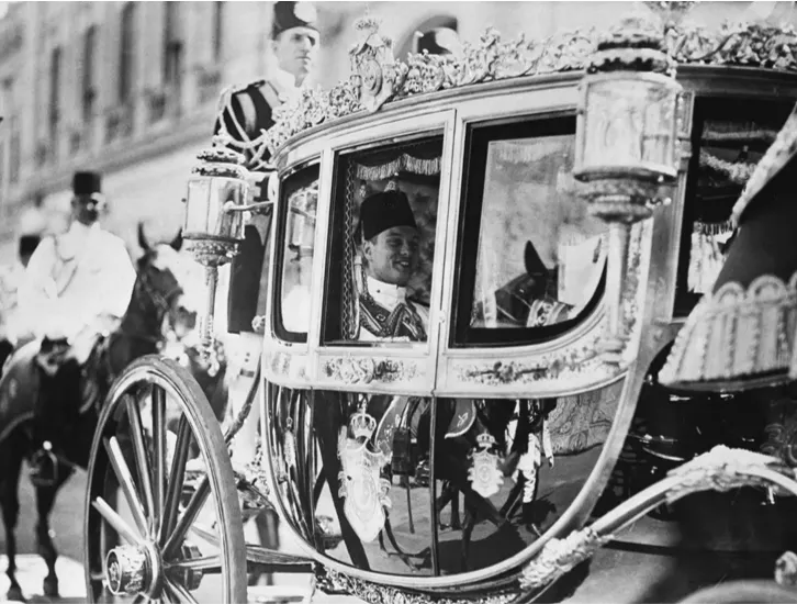 17歲,正要即位的法魯克(1936年)