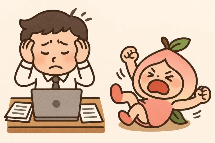 大人的情緒風暴; 桃子妹妹的情緒風暴