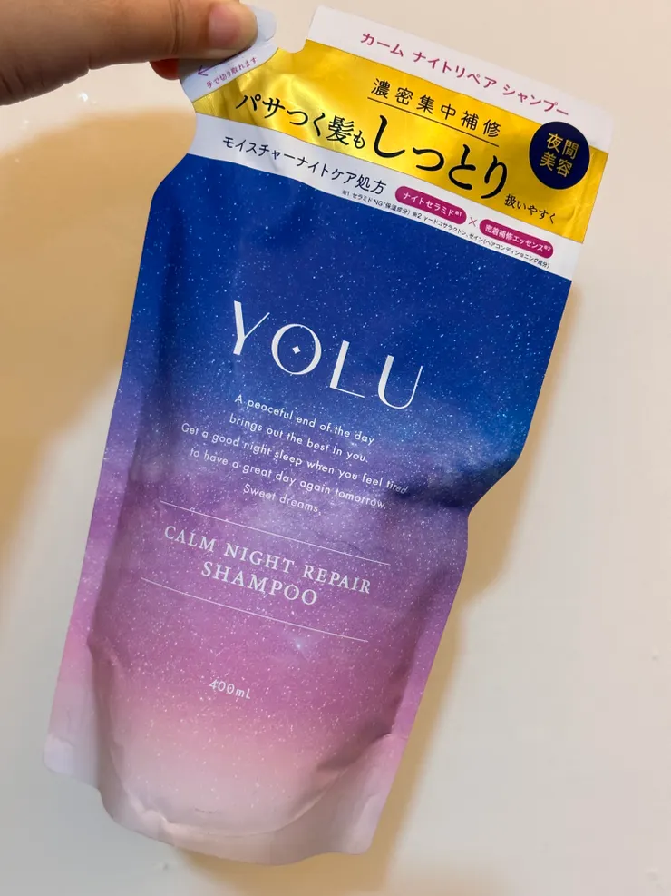 YOLU寧靜洗髮精補充包400ml