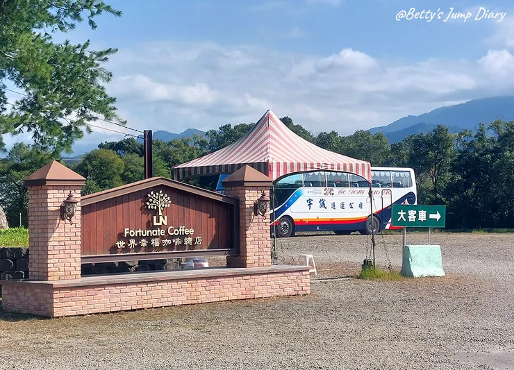▲「大自然文化世界園區」停車場/圖片來源:Betty's Jump Diary