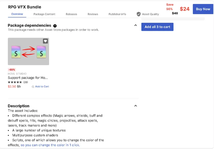 這個特效需要其它素材包支援