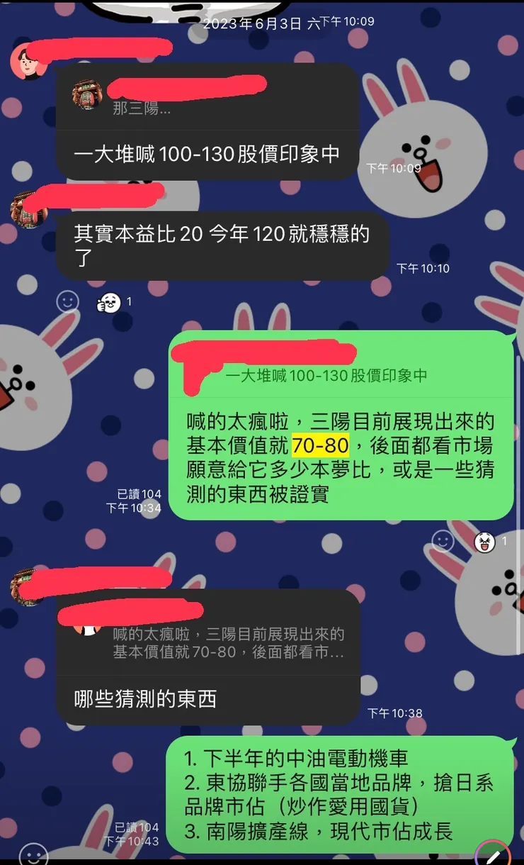 現在這些朋友AI、營建賺飽飽,我就可以安心嘴賺錢的人啦