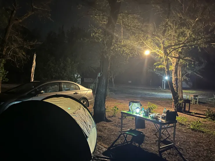 〈晚上的露營地─Bahin掌鏡〉