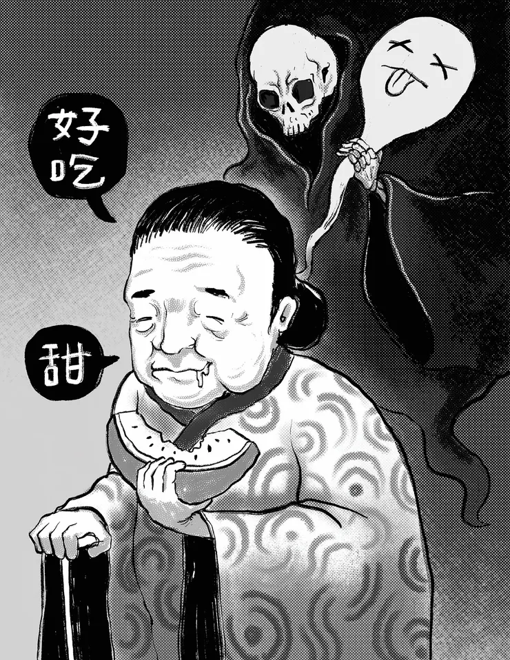 【原書中插圖】馬王堆貴婦提前衰老之謎。／尼爾森式症