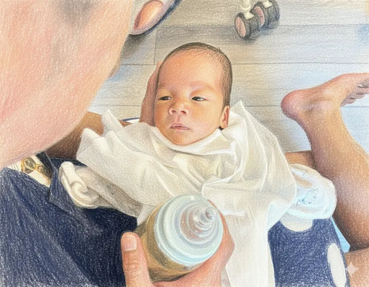 不想喝奶的樂樂