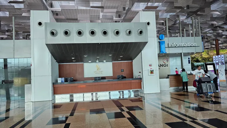 樟宜機場第三航廈這個新航櫃台不知道是幹嘛用的?