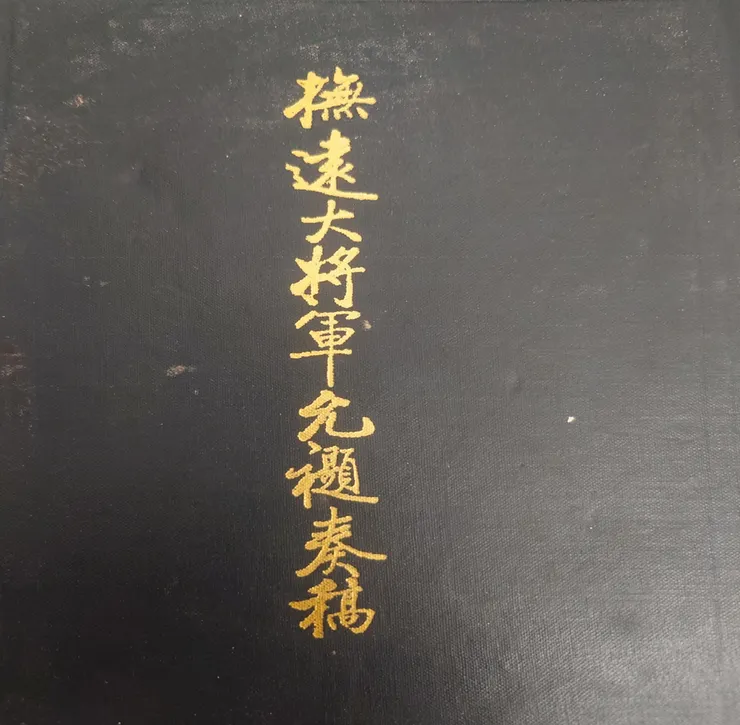 撫遠大將軍允禵奏稿 吳豐培 北京市 : 全國圖書館文獻縮微複製中心出版 1991 封面