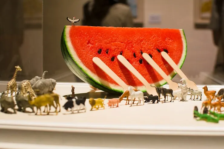 看到以後才覺得微縮模型的確滿有趣的，但事前我怎麼知道？