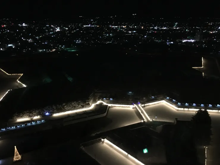 晚上版。當時正好是「五稜星の夢」活動時間