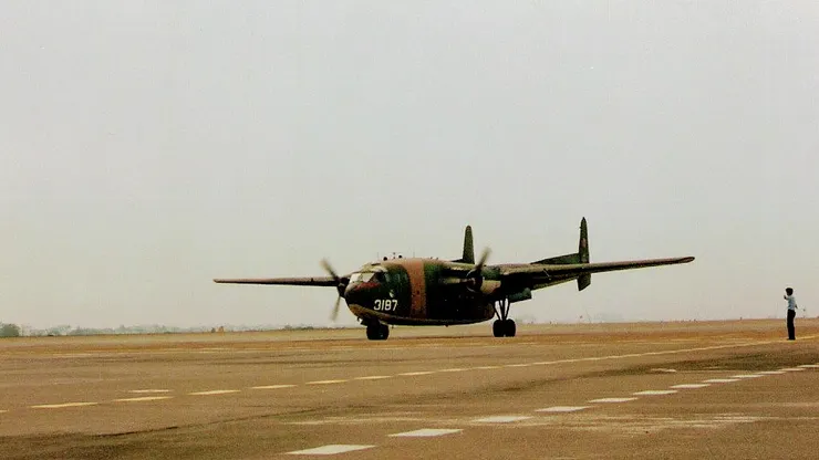 曾經服役於空軍的C-119運輸機。