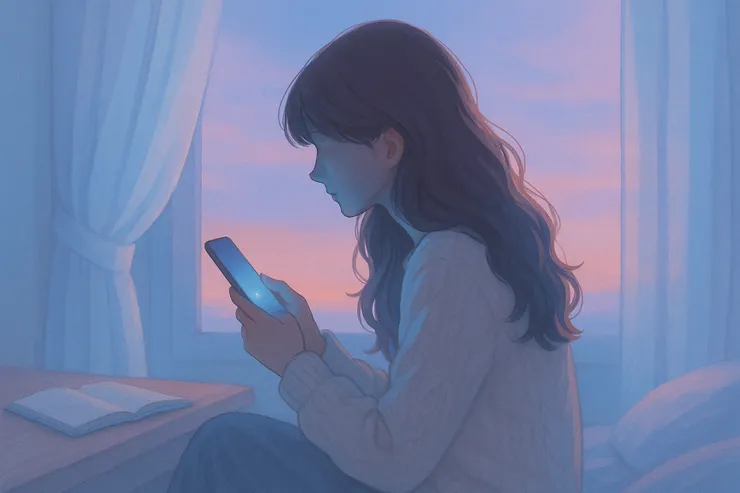 昨天還很靠近,今天卻突然變得好遠的那種感覺。