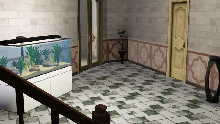 我都重新鋪過地磚，不喜歡木地板。