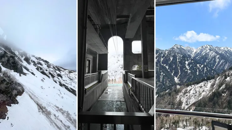 立山架空索道 (大觀峰 – 黒部平)