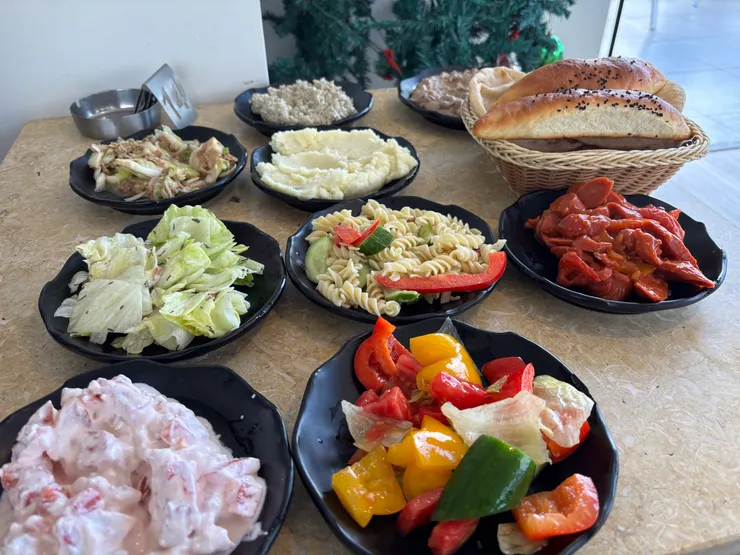 Gaia Pyramids Hotel 提供的埃及式早餐 Egyptian breakfast