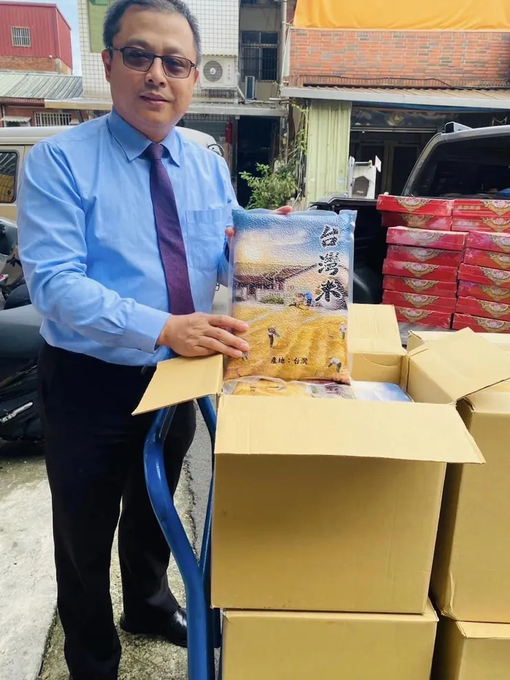 慈善累積功德-中元與廟慶贊普物資院長已送往社區發展協會