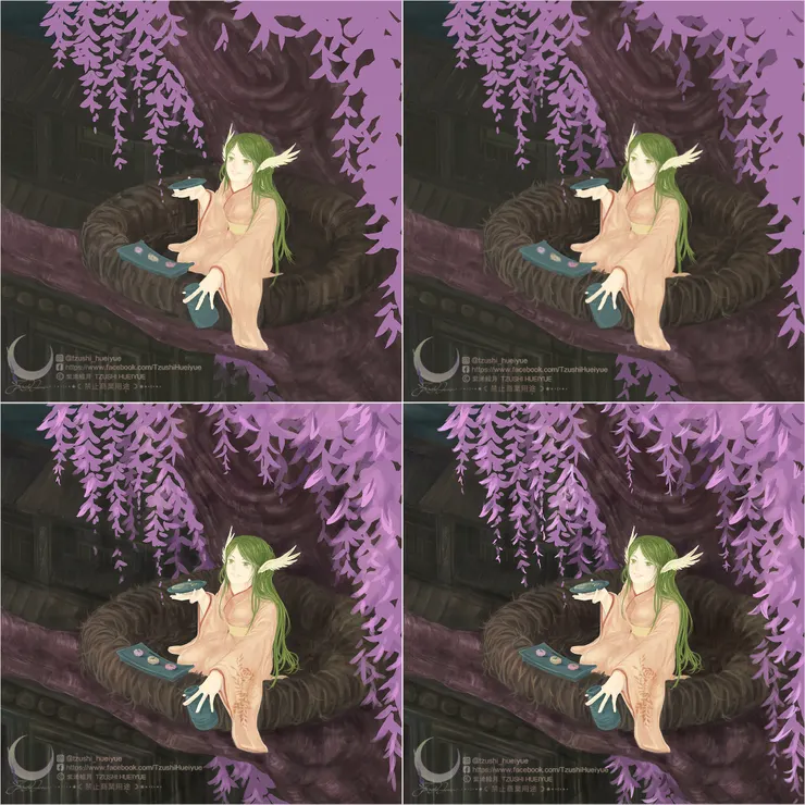 © 紫浠絵月(絵紫浠)著作權所有