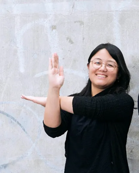 （圖說：以順服十字架的道路為生命的準則。）