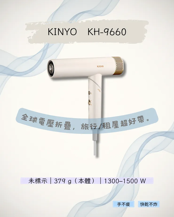 KINYO 小旋風（KH-9660）