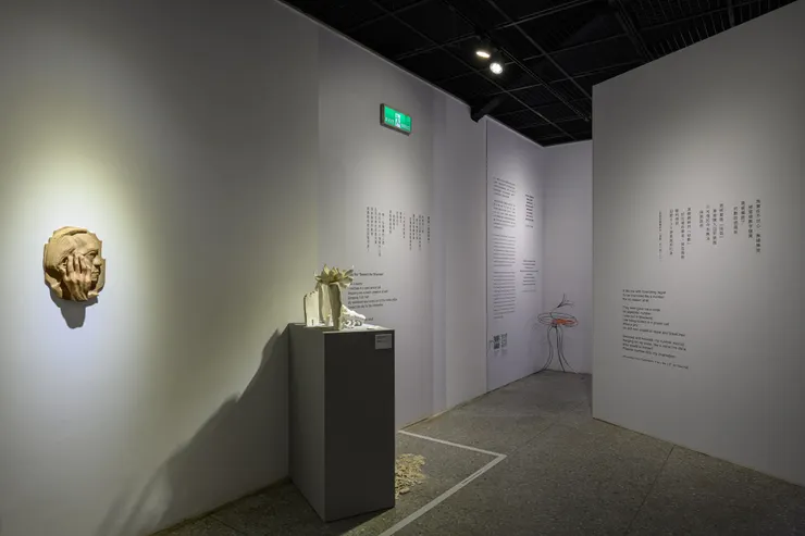 王淑燕展區全景 攝影：王世邦