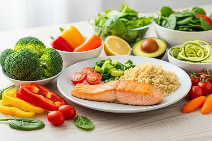 圖說：一般常見的控醣飲食，包括雜糧、蔬菜及魚肉等，若職業婦女或上班外食族沒有時間烹調，很難長期維持。（資料來源：日日好食）