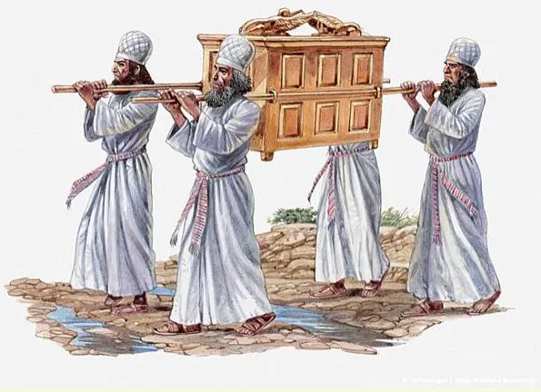 摩西素常將帳棚支搭在營外,離營卻遠,他稱這帳棚為會幕。凡求問耶和華的,就到營外的會幕那裏去。 當摩西出營到會幕去的時候,百姓就都起來,各人站在自己帳棚的門口,望着摩西,直等到他進了會幕。 摩西進會幕的時候,雲柱降下來,立在會幕的門前,耶和華便與摩西說話。 〈出埃及記30: 7-9〉