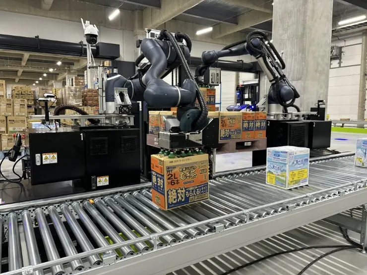 日本工廠內的機械手臂背後都隱藏著菲律賓的人力。圖片來源：Telexistence Inc.