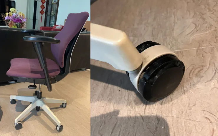 辦公椅更換PU椅輪