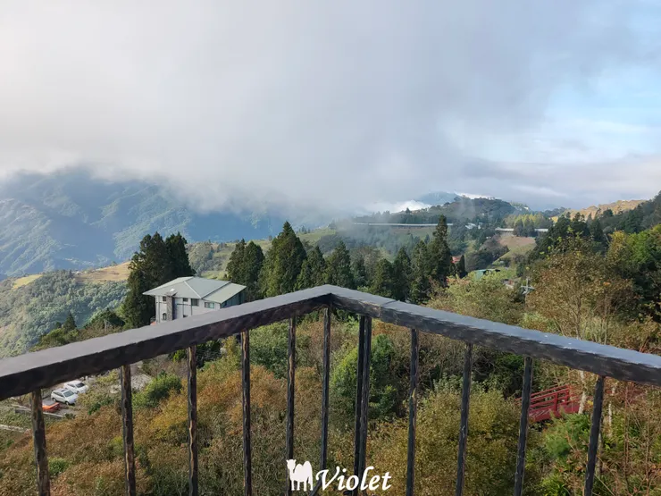 楓葉山莊房內陽台景觀