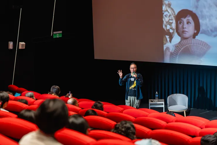 「致敬・白景瑞：慾望的藝術」專題講座 𝚏𝚎𝚊𝚝. 鴻鴻。／影像提供：高雄電影節