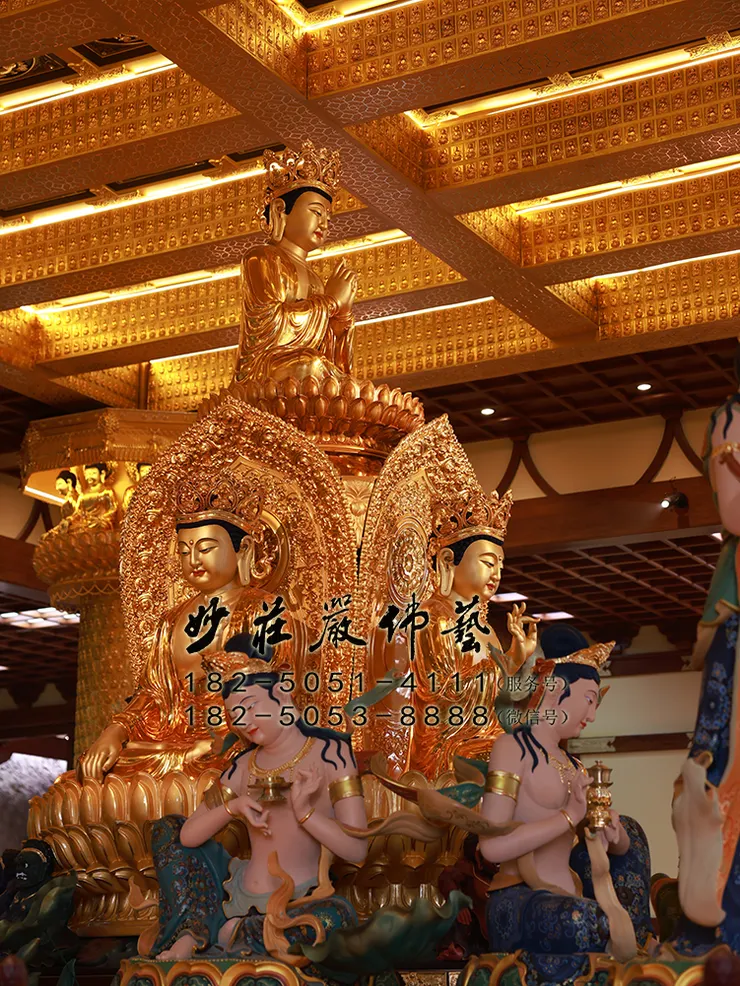 五方壇城塑像現場實拍圖