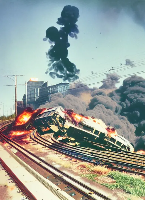 視角降低了點，但全部撞成一團啦