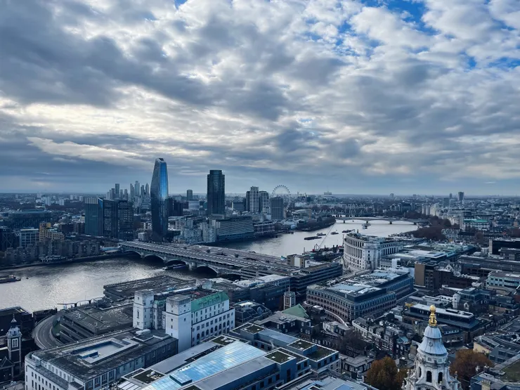 從聖保羅座堂俯瞰大倫敦