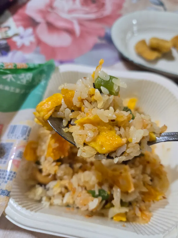 不會很素食好吃的炒飯