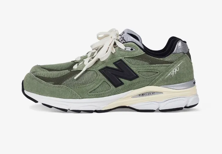 NB與JJJJound聯名中最受眾人喜愛的990v3橄欖配色