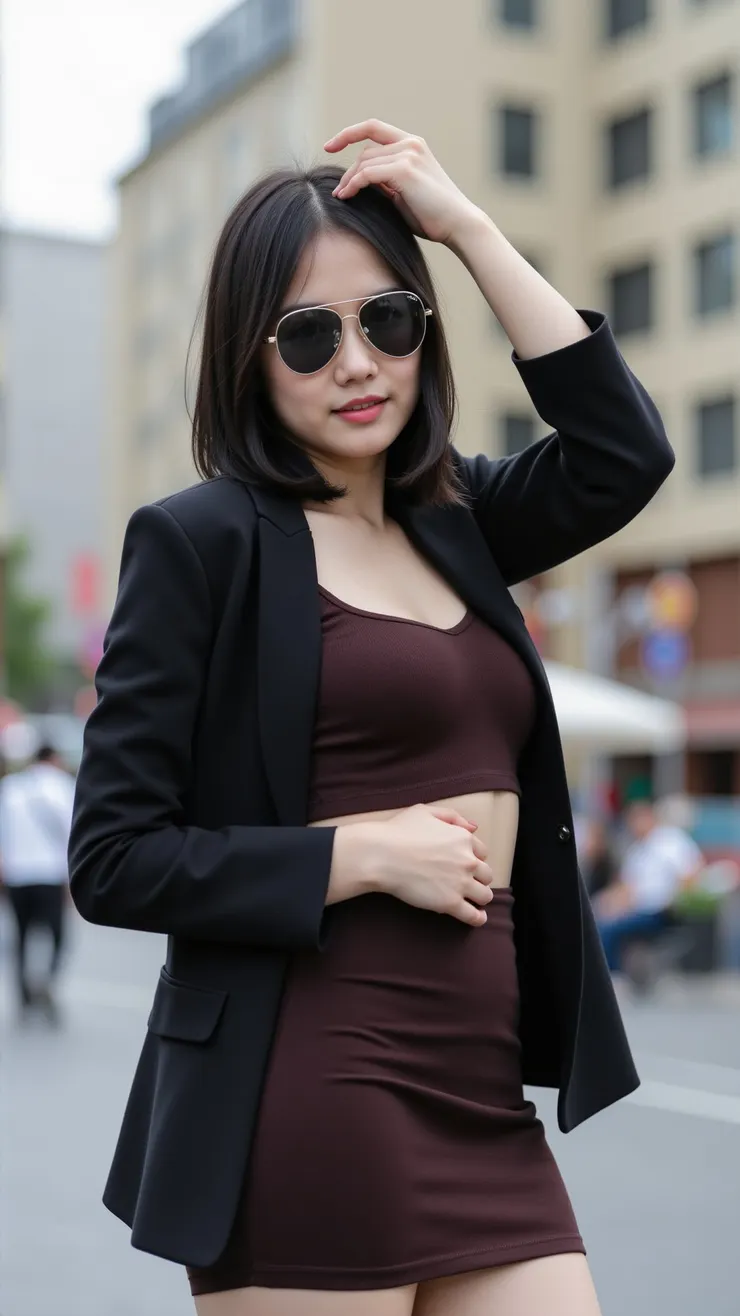 站起身~向我走近