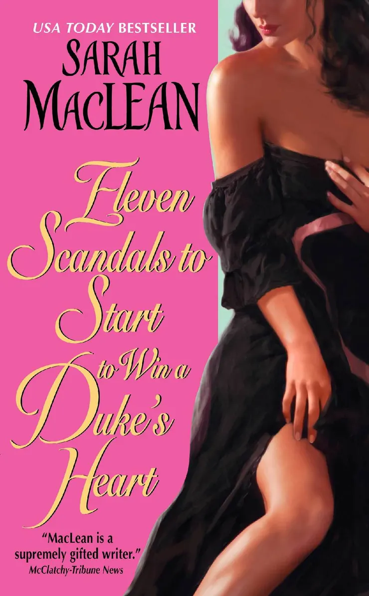 《Eleven Scandals to Start to Win a Duke's Heart》書封，為Love By Numbers系列第三集。