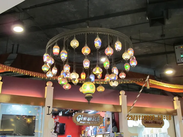 我真心覺得土耳其的燈相當漂亮，無論只擺一盞或是一串都很奪目。我也做過一盞