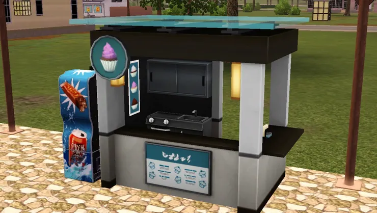 如果是雪糕攤檔人氣一定更旺。起碼我比較喜歡。