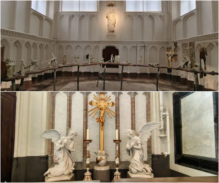 【聖母教堂內部】