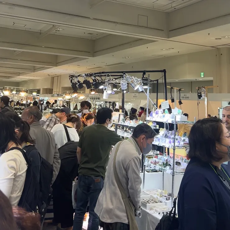 西日本最大的大阪礦物展今年十分熱鬧