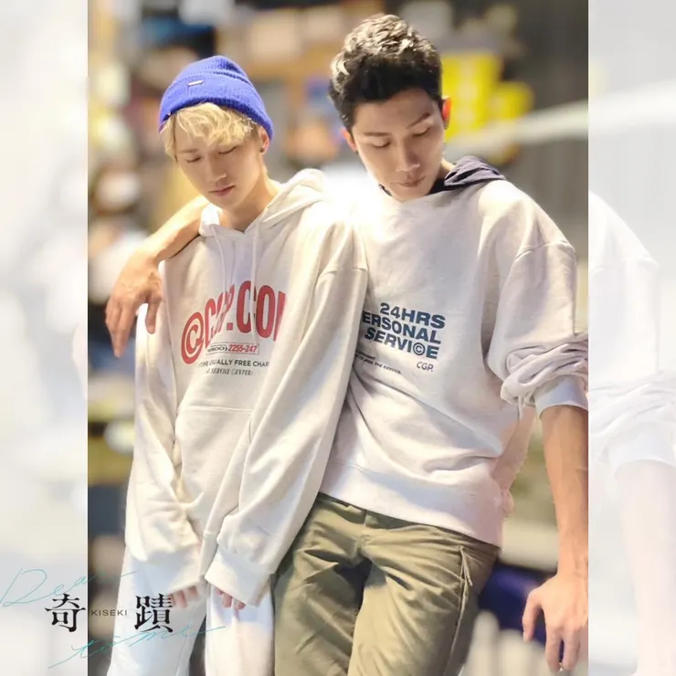 左邊姜典，右邊陳柏文。（cr. 奇蹟官方FB粉專）