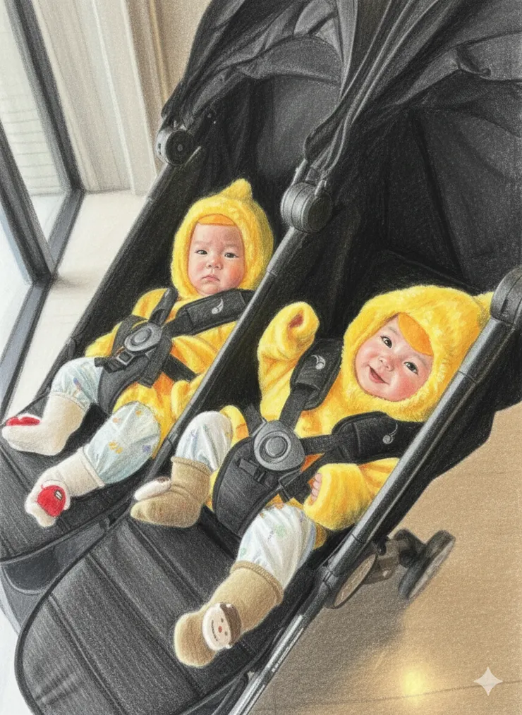 穿上小雞裝的樂多