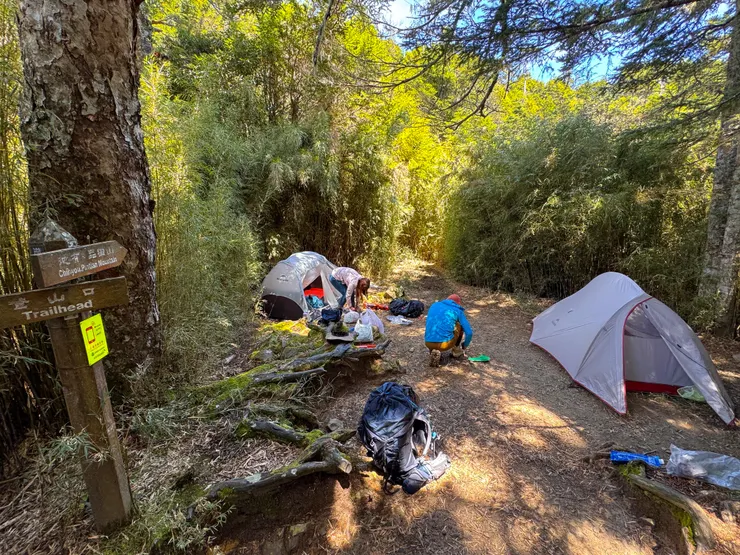 三叉營地後開始有展望