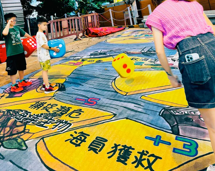 《媽閣傳棋》巨型互動遊戲