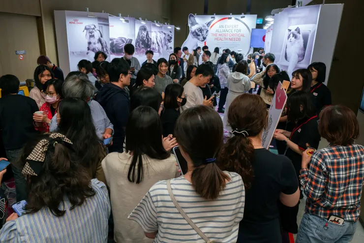 300位獸醫師參與第三屆法國皇家Vet Focus獸醫論壇，共同探討熟齡貓犬健康管理與共病照護的實用方式。