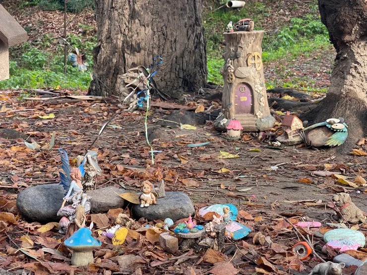 公園內的可愛小擺設