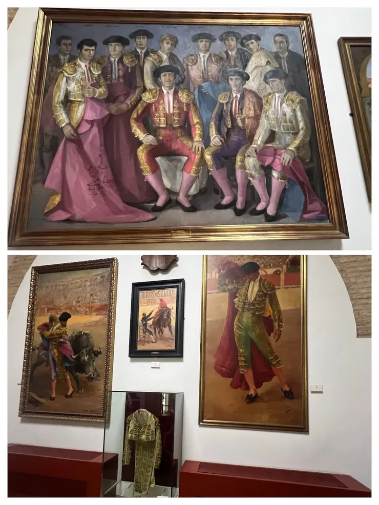 鬥牛士畫和服裝